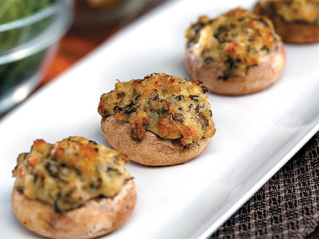 Crab-stuffed mushrooms - www.scliving.coop