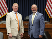 CEO Bob Paulling of Mid-Carolina Electric Cooperative and Chairman Jeff Duncan (R-S.C.) posed for a photo after the hearing.png